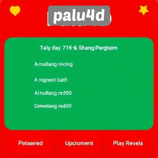Kenali Fasilitas dan Layanan dari Palu4D